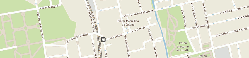 Mappa della impresa lovallo giuseppe a CUSANO MILANINO