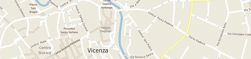 Mappa della impresa mezzari domenico a VICENZA