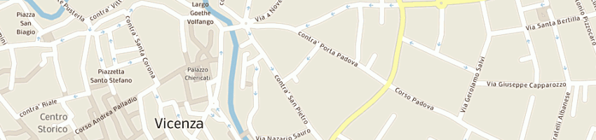 Mappa della impresa unitalsi - roma a VICENZA
