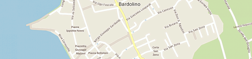 Mappa della impresa nica e c abbigliamento a BARDOLINO
