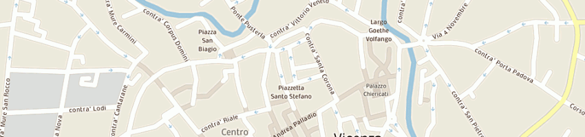 Mappa della impresa ruggieri cristina a VICENZA