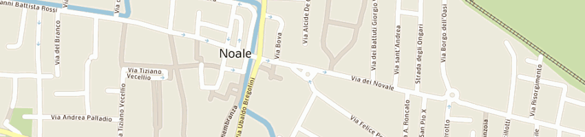 Mappa della impresa treperuno snc di vianello alfredo e pitter alan a NOALE