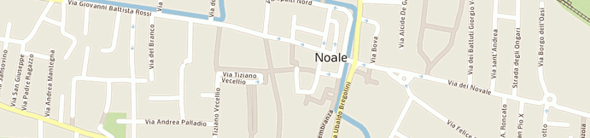 Mappa della impresa norag srl a NOALE