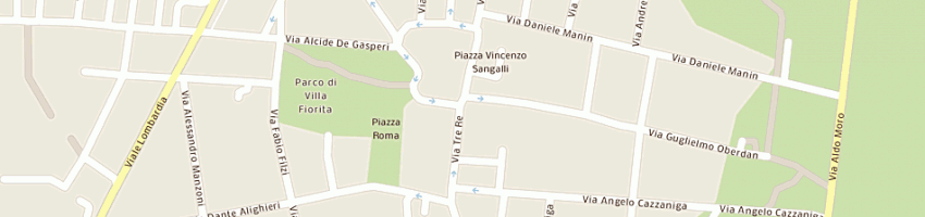 Mappa della impresa bar italia di de luca eugenio a BRUGHERIO