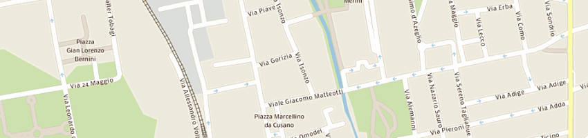 Mappa della impresa allievi luigi e c (sas) a CUSANO MILANINO