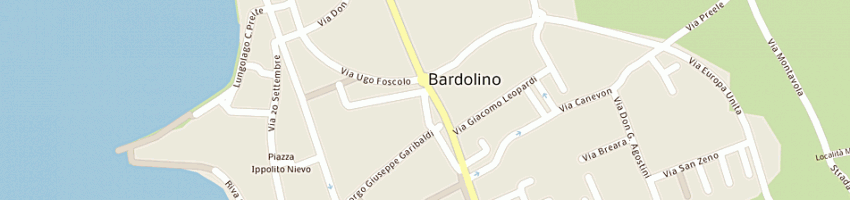 Mappa della impresa ferramenta bardolino sas a BARDOLINO
