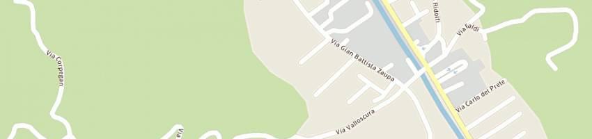 Mappa della impresa road bar snc di tieppo stefano e c a CHIAMPO
