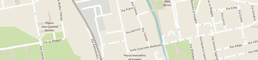 Mappa della impresa stork cafe' srl a MILANO