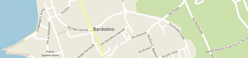 Mappa della impresa carabinieri a BARDOLINO
