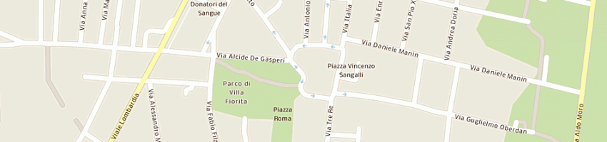 Mappa della impresa villa lorenzo a BRUGHERIO