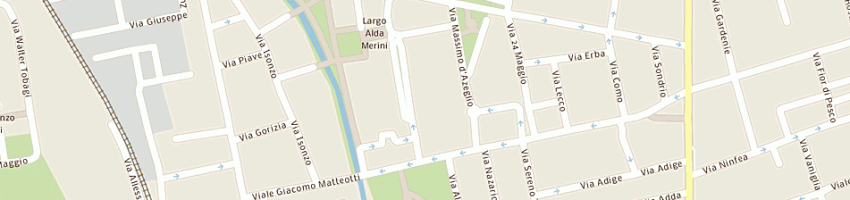 Mappa della impresa amcos sas di parisotto paolo e c a CUSANO MILANINO