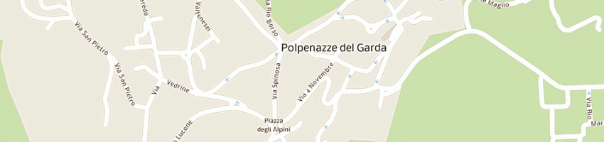 Mappa della impresa seveso srl a POLPENAZZE DEL GARDA