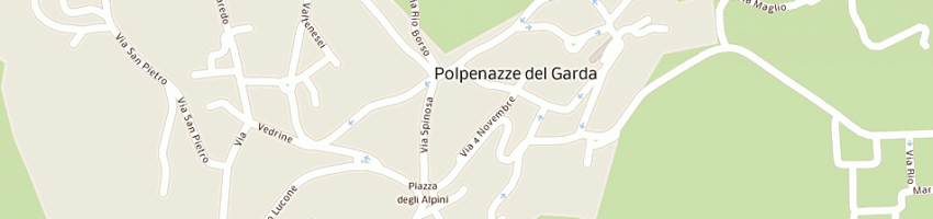 Mappa della impresa poste italiane a POLPENAZZE DEL GARDA