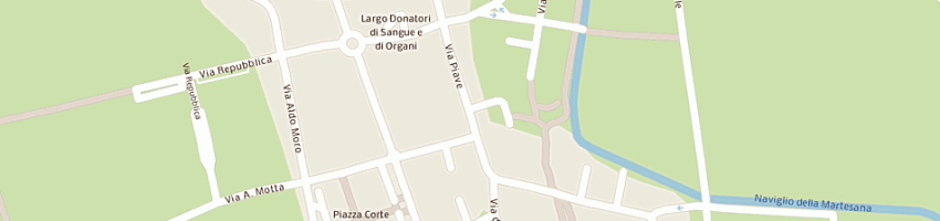 Mappa della impresa comini carlo a MILANO