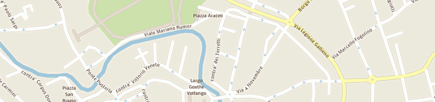 Mappa della impresa pupa antonio a VICENZA