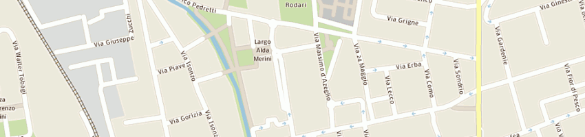 Mappa della impresa club air spa a MILANO