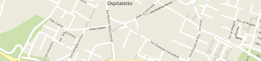 Mappa della impresa bonafede battista a OSPITALETTO