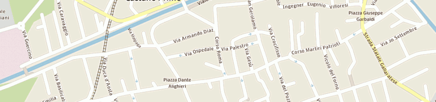 Mappa della impresa daniela new style di margiotto daniela a CASTANO PRIMO