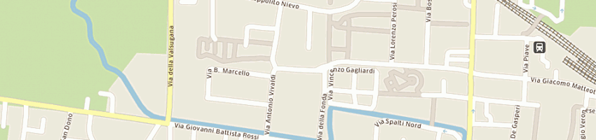 Mappa della impresa agostini luca a NOALE