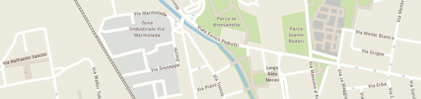 Mappa della impresa rosa roberto a CUSANO MILANINO