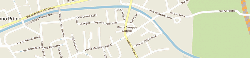 Mappa della impresa simon's bar di puricelli simone a CASTANO PRIMO