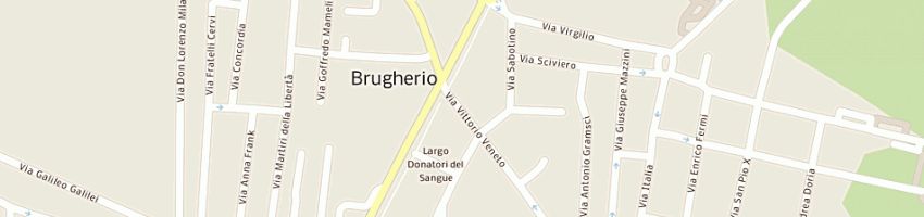Mappa della impresa studio architettura archarrigo baj arrigo a BRUGHERIO