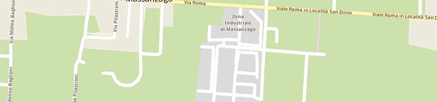 Mappa della impresa lazzaro panizzon luciano a MASSANZAGO