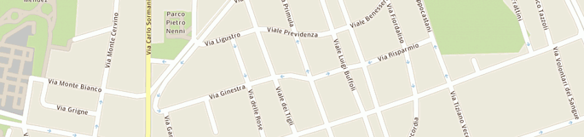 Mappa della impresa autorigoldi immobiliare srl a MILANO