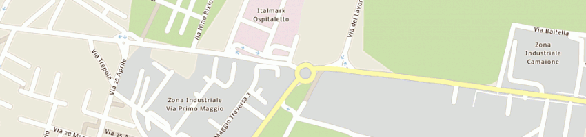 Mappa della impresa carabinieri a OSPITALETTO