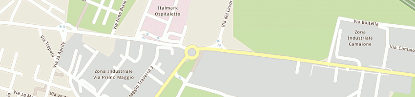 Mappa della impresa ottelli cesare trasporti e depositi c terzi a CASTEGNATO