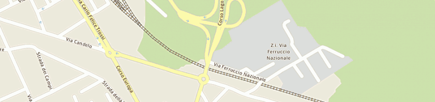 Mappa della impresa novaretti (srl) a BIELLA