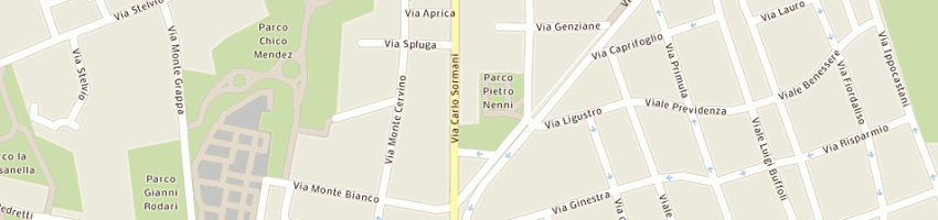 Mappa della impresa centro ripamonti onlus soc coop sociale a CUSANO MILANINO