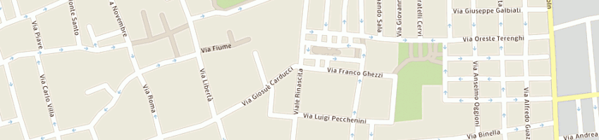 Mappa della impresa fuori di pizza a CINISELLO BALSAMO