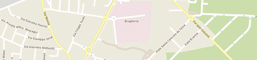Mappa della impresa multiservice di triassi giovanni a BRUGHERIO