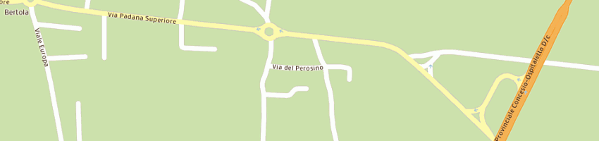 Mappa della impresa gozio luigi a CAZZAGO SAN MARTINO