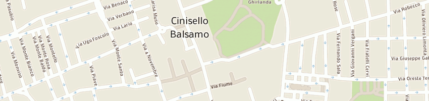 Mappa della impresa comune di cinisello balsamo a CINISELLO BALSAMO