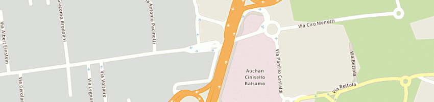 Mappa della impresa danieli srl a CINISELLO BALSAMO