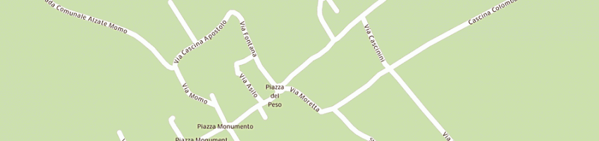 Mappa della impresa molino riseria bovio sas a MOMO