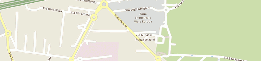 Mappa della impresa vilgrafica snc di villa franco ed ermanno a BRUGHERIO