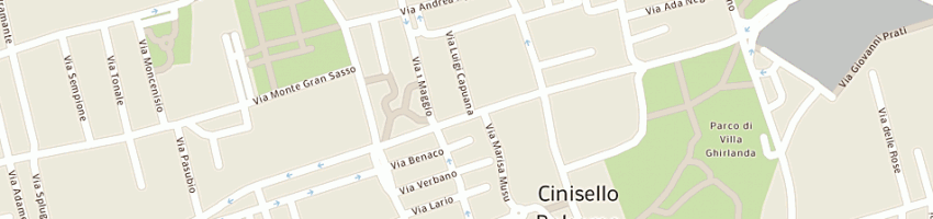 Mappa della impresa branchi viviana a CINISELLO BALSAMO