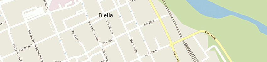 Mappa della impresa pizzeria san paolo di vitta girolamo a BIELLA