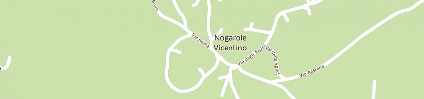 Mappa della impresa farmacia dr ferrarese agostino a NOGAROLE VICENTINO