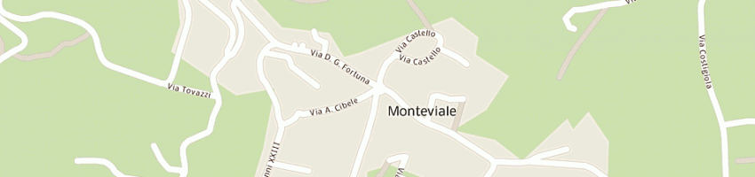 Mappa della impresa trattoria baruffato piero lino a MONTEVIALE