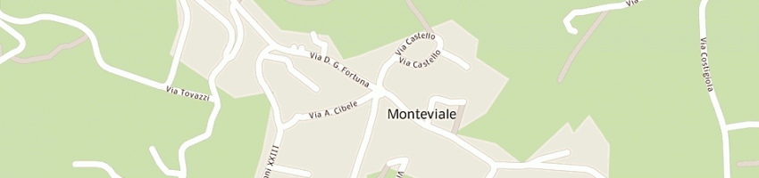Mappa della impresa municipio di monteviale a MONTEVIALE