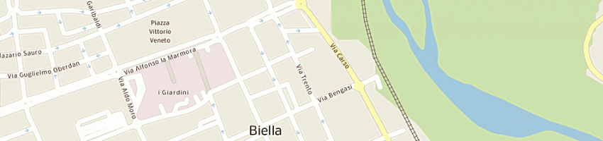 Mappa della impresa natta vincenzo a BIELLA