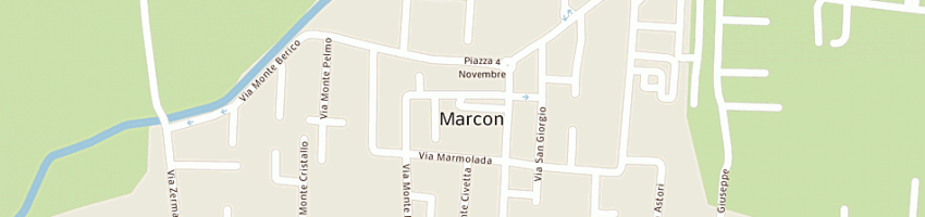 Mappa della impresa cecchinato michele a MARCON