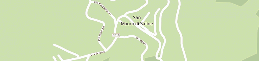 Mappa della impresa mattuzzi aldo a SAN MAURO DI SALINE