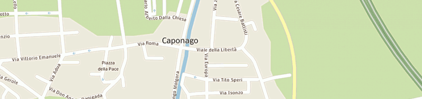 Mappa della impresa taglietti emanuela a CAPONAGO