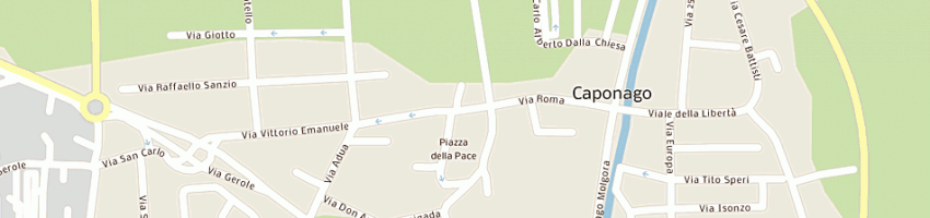Mappa della impresa bar roma snc di calvi alberto e c a CAPONAGO