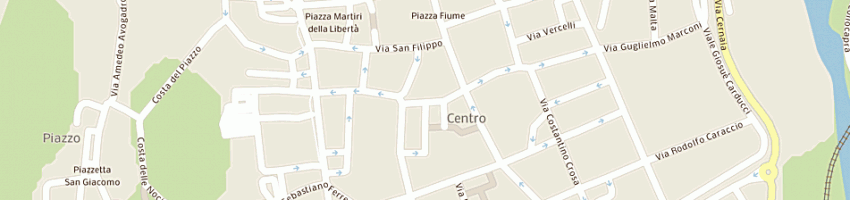 Mappa della impresa bodo elena a BIELLA